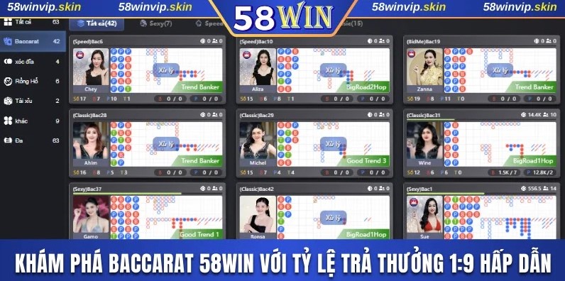 Baccarat 58WIN