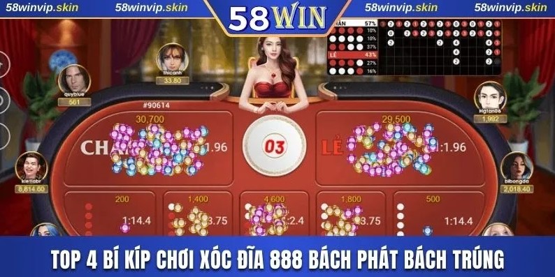 bí kíp chơi Xóc đĩa 888