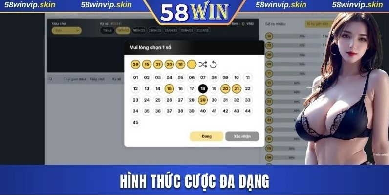 Hình thức cược đa dạng