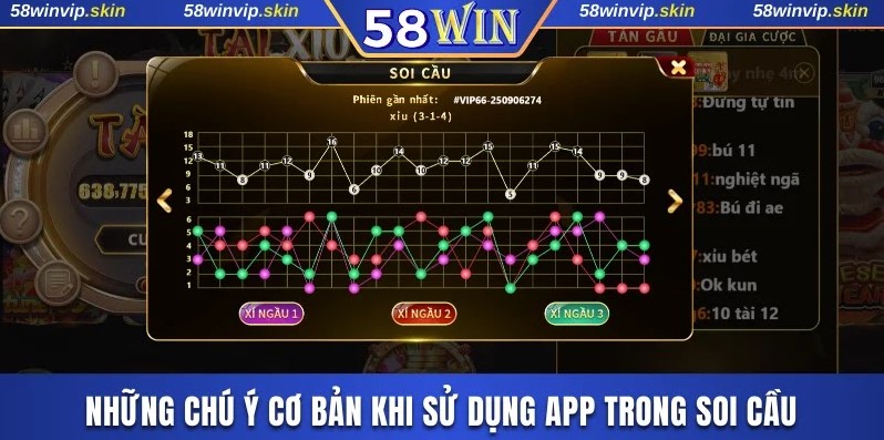 Những chú ý cơ bản khi sử dụng app trong soi cầu