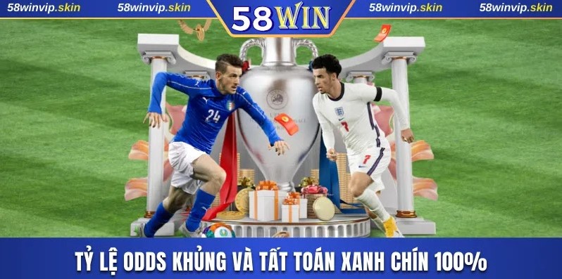 Tỷ lệ odds khủng và tất toán xanh chín 100%